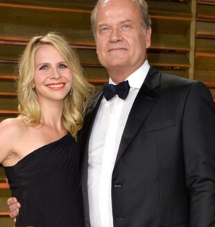 Kelsey Grammer with his wife